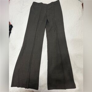 BCBGMaxAzria Charcoal Grey Wide Leg Pants